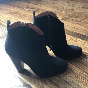 Frye suede bootie